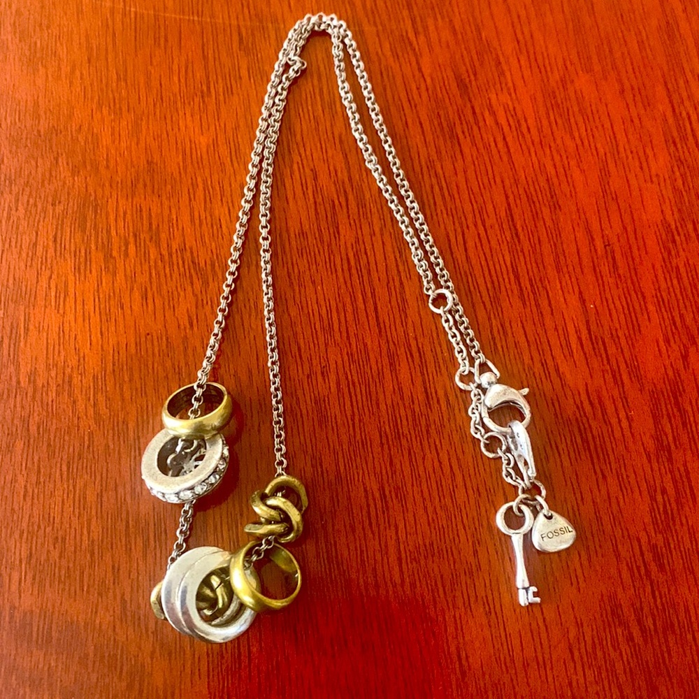 Fossil necklace